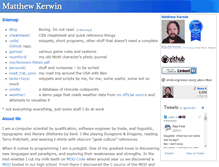 Tablet Screenshot of matthew.kerwin.net.au
