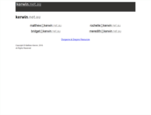 Tablet Screenshot of kerwin.net.au